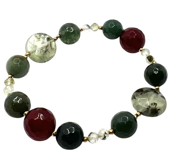 Bracciale Domar Donna Bracciale pietre dure in Lega metallica Peridoto BR-SHA-4 - BR-SHA-4